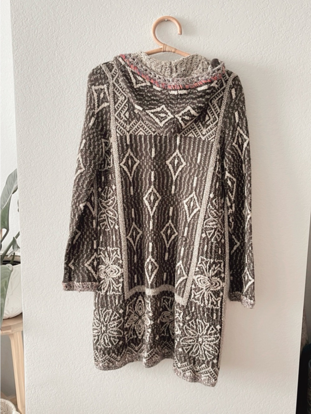 Free People Kai Tassel Hooded Cardigan - Picture 6 of 7